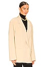 view 3 of 5 Oversized Double Breasted Jacket in Blonde