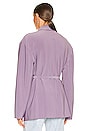 view 4 of 5 Oversized Double Breasted Jacket in Powder Purple