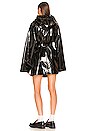 view 4 of 4 Oversized Hooded Car Coat in Black
