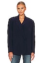 view 2 of 5 Oversized Double Breasted Jacket in True Navy