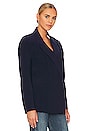 view 3 of 5 Oversized Double Breasted Jacket in True Navy