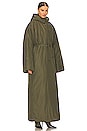 view 3 of 4 Hooded Sleeping Bag Coat in Military