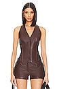 view 1 of 4 x REVOLVE Simple Vest in Chocolate