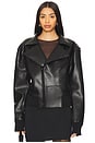 view 1 of 4 Mini Moto Jacket in Black