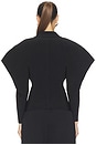 view 4 of 4 Wing Sleeve Jacket in Black