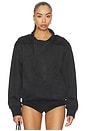 view 2 of 5 Oversized Moto Jacket in Black