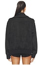 view 5 of 5 Oversized Moto Jacket in Black
