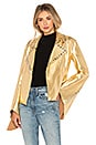 view 1 of 4 x Revolve Gang Jacket in Gold Foil