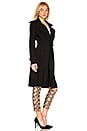 view 3 of 4 Double Breasted Trench Coat in Black