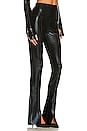 view 2 of 4 Spat Legging in Black Foil