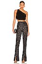 view 4 of 5 Sparkle Sequin Spat Legging in Black