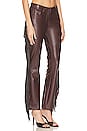 view 3 of 5 x REVOLVE Fringe Boot Leg Pant in Chocolate