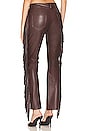 view 4 of 5 x REVOLVE Fringe Boot Leg Pant in Chocolate