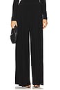 view 1 of 6 Mens Pleat Pant in Black
