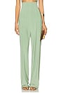 view 1 of 6 High Waist Tailored Pleat Pant in Vintage Green