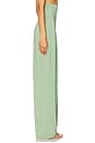 view 3 of 6 High Waist Tailored Pleat Pant in Vintage Green
