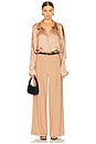 view 5 of 6 Mens Pleat Pant in Cappuccino