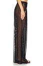 view 3 of 6 Mens Pleat Pant in Black