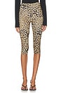 view 1 of 6 Capri Legging in Cheetah Patch