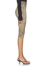 view 3 of 6 Capri Legging in Cheetah Patch
