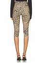 view 4 of 6 Capri Legging in Cheetah Patch