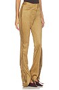 view 2 of 6 Fringe Spat Jeans in Camel