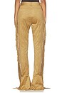view 4 of 6 Fringe Spat Jeans in Camel