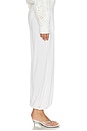 view 3 of 6 Boyfriend Puff Jog Pant in Snow White