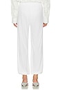 view 4 of 6 Boyfriend Puff Jog Pant in Snow White