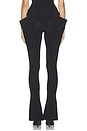 view 5 of 6 Wing Spat Legging in Black