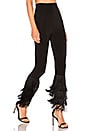 view 1 of 4 Fringe Hem Legging in Black
