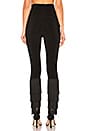view 3 of 4 Fringe Hem Legging in Black