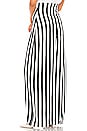 view 3 of 4 High Waist Pleat Pant in Stripe