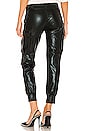view 3 of 4 Cargo Jog Pant in Black Foil