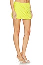 view 2 of 6 JUPE MINI AVEC TORSADE in Serene Yellow