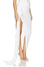 view 2 of 6 Diana Long Skirt W/ Bow in Snow White