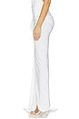 view 3 of 6 Diana Long Skirt W/ Bow in Snow White