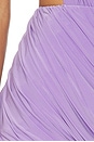 view 6 of 6 JUPE MINI AVEC TORSADE in Lavender