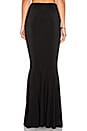 view 3 of 4 Fishtail Skirt in Black