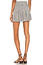 view 3 of 4 Pleated Mini Skirt in Large Check