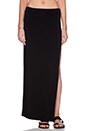 view 1 of 4 KAMALIKULTURE Go Side Split Maxi in Black