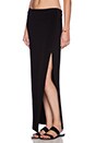 view 3 of 4 KAMALIKULTURE Go Side Split Maxi in Black