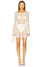 view 5 of 6 Straight Mini Skirt in Cream