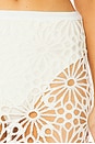 view 6 of 6 Obie Long Skirt in Cream