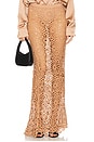 view 1 of 6 Obie Long Skirt in Cappuccino