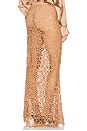 view 4 of 6 Obie Long Skirt in Cappuccino