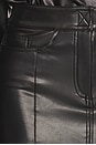 view 6 of 6 Straight Jean Skirt To Floor in Black