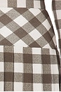 view 6 of 6 Pleated Mini Skirt in Bark Box Plaid