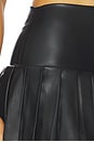 view 6 of 6 Pleated Pickleball Skirt in Black