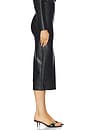 view 3 of 6 Straight Skirt To Midcalf in Black